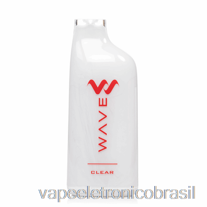 Vape Recarregável Wavetec Wave 8000 Descartável Transparente